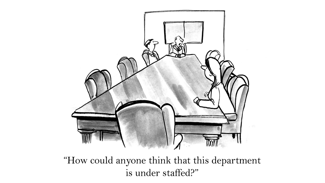 Teams are either under or over-staffed, and most leaders don't know which bucket they fall into